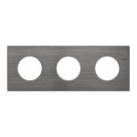 Рамка 3-местная алюминиевая Arlight FRM-PRESTO-ALR-3-GR 043873