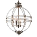 Подвесная люстра Delight Collection Impero KM0766P-4 nickel