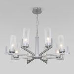 Подвесная люстра Eurosvet Arganie 60133/8 серебро