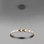 Подвесной светодиодный светильник Eurosvet Chain 90164/1 сатин-никель