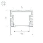 Алюминиевый профиль Arlight PDS-SM-3000 044961