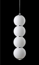 Подвесной светильник Crystal Lux Desi DESI SP4 CHROME/WHITE