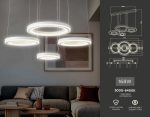 Подвесной светодиодный светильник Ambrella Light Acrylica FA4325