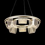 Подвесная люстра LED4U L7706-630 GD