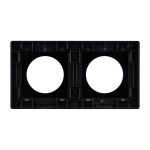 Рамка 2-местная алюминиевая Arlight FRM-PRESTO-ALR-2-BK 043875