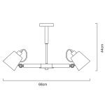 Потолочная люстра Arte Lamp A7141PL-3WH