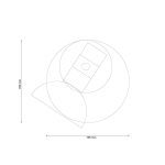 Спот Lucia Tucci Natura W076.1 LED