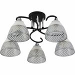 Люстра на штанге Reluce 11391-0.3-05B BK+CR