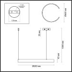 Подвесной светильник Lumion Indie 6534/43L