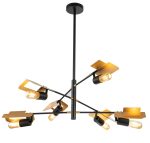 Люстра на штанге Indigo Severo 10004/6R Black V000174