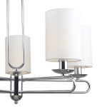 Люстра на штанге Escada Eclipse 10166/5PL Chrome