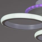 Потолочная люстра Reluce 05855-0.3-03 WH (RGB)