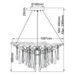 Подвесная люстра Hinkley Laguna (hk) QN-LAGUNA-8P