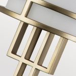 Настенный светильник Feiss FE-FUSION1-PNBR