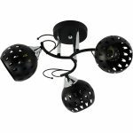 Люстра на штанге Reluce 01314-0.3-03 BK+CR