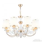 Подвесная люстра Arte Milano Florentia-1097 301097/8 Wh/Gd