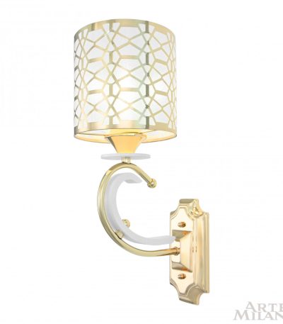 Бра Arte Milano Florentia-1237 301237/1W Wh/Gd