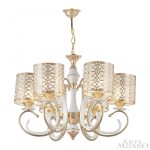 Подвесная люстра Arte Milano Florentia-1237 301237/6 Wh/Gd