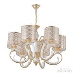 Подвесная люстра Arte Milano Florentia-1237 301237/6 Wh/Gd