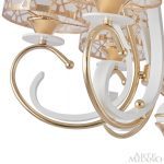 Подвесная люстра Arte Milano Florentia-1237 301237/6 Wh/Gd