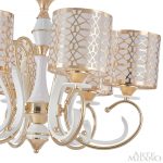 Подвесная люстра Arte Milano Florentia-1237 301237/6 Wh/Gd