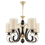 Подвесная люстра Arte Milano Florentia 302237/5 Bk/Gd