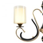 Подвесная люстра Arte Milano Florentia 302237/5 Bk/Gd