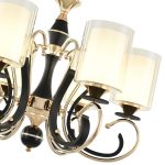 Подвесная люстра Arte Milano Florentia 302237/6 Bk/Gd