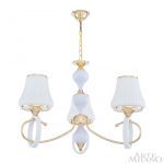 Подвесная люстра Arte Milano Florentia-2387 302387/3 Wh/Gd