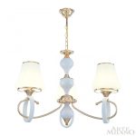 Подвесная люстра Arte Milano Florentia-2387 302387/3 Wh/Gd