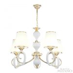 Подвесная люстра Arte Milano Florentia-2387 302387/5 Wh/Gd
