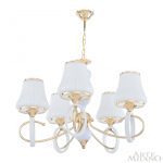 Подвесная люстра Arte Milano Florentia-2387 302387/5 Wh/Gd