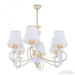 Подвесная люстра Arte Milano Florentia-2387 302387/6 Wh/Gd