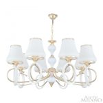 Подвесная люстра Arte Milano Florentia-2387 302387/8 Wh/Gd