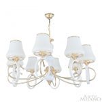 Подвесная люстра Arte Milano Florentia-2387 302387/8 Wh/Gd