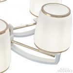 Подвесная люстра Arte Milano Florentia-2457 302457/8 Wh/Gd