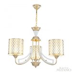 Подвесная люстра Arte Milano Florentia-3387 303387/3 Wh/Gd