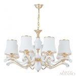Подвесная люстра Arte Milano Florentia-3987 303987/8 Wh/Gd