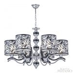 Подвесная люстра Arte Milano Florentia-4957 304957/6 Bk/Ni