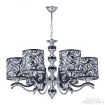 Подвесная люстра Arte Milano Florentia-4957 304957/6 Bk/Ni