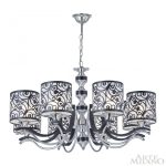 Подвесная люстра Arte Milano Florentia-4957 304957/8 Bk/Ni