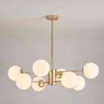 Люстра на штанге ImperiumLoft Roundi Brass 305756-23