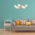 Люстра на штанге ImperiumLoft Roundi Brass 305756-23