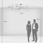 Потолочная люстра MW-Light Оливия 306012709