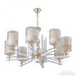 Подвесная люстра Arte Milano Florentia-6087 306087/8 Wh/Gd