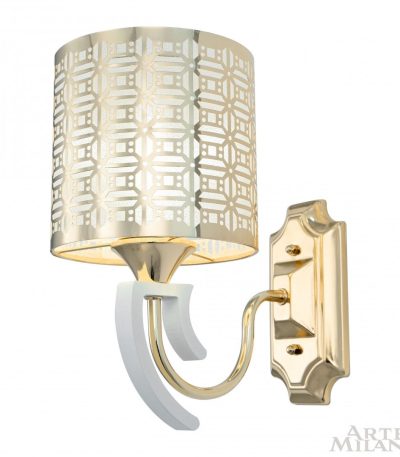 Бра Arte Milano Florentia-8857 308857/1W Wh/Gd