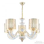 Подвесная люстра Arte Milano Florentia-8857 308857/5 Wh/Gd