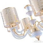 Подвесная люстра Arte Milano Florentia-8857 308857/5 Wh/Gd