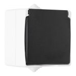 Розетка с заземлением и шторками Arte Milano 309.40-1.grey