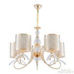 Подвесная люстра Arte Milano Florentia-9787 309787/5 Wh/Gd